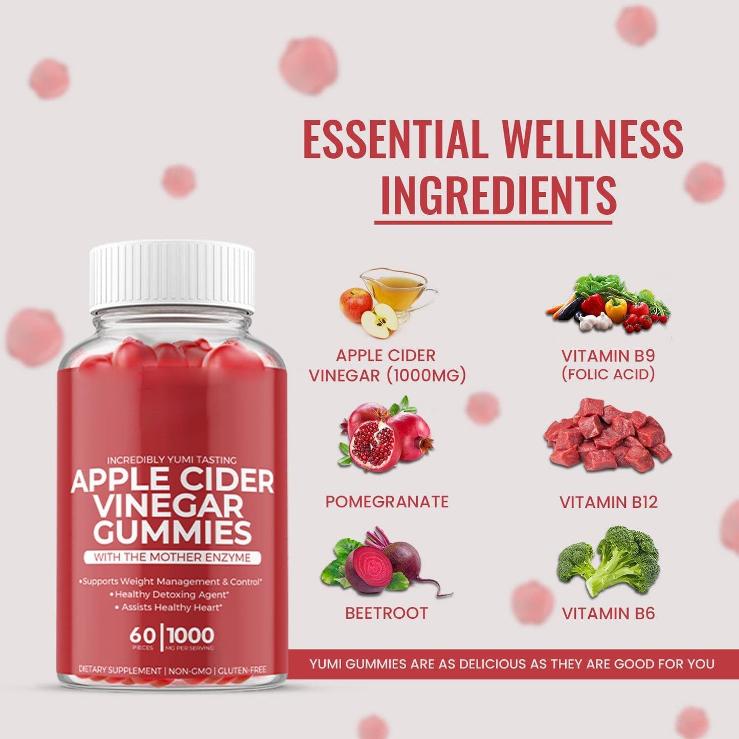Nutritious Apple Cider Vinegar Gummies