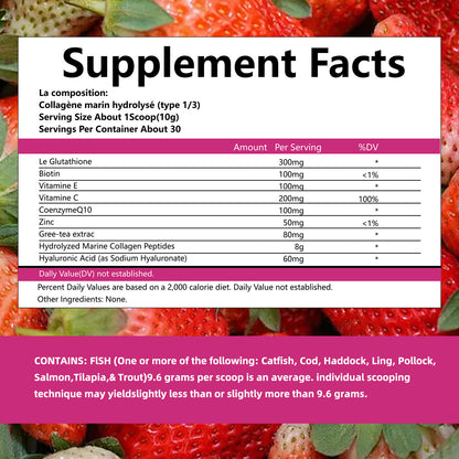 OEM / ODM Collagen Glowing Powder Protein Drink