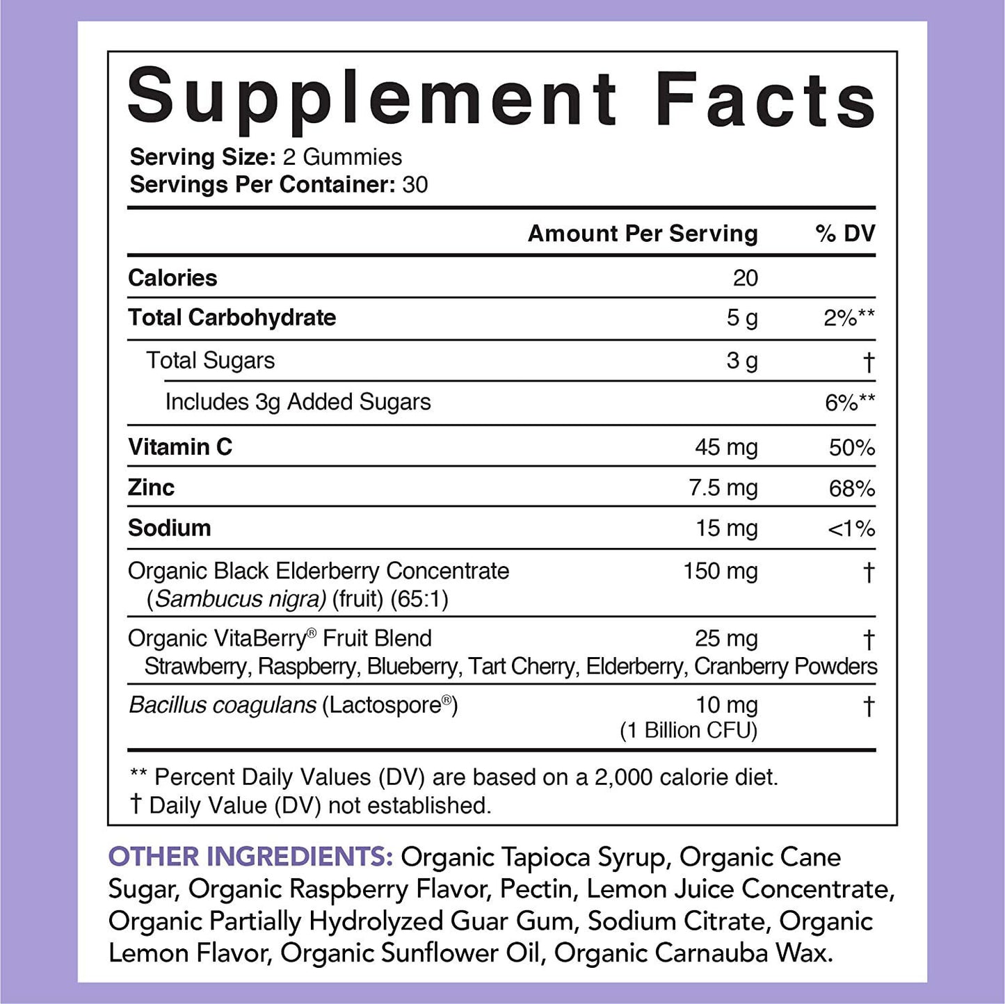 Soft-Chew Elderberry Gummies