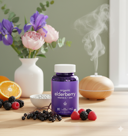 Soft-Chew Elderberry Gummies