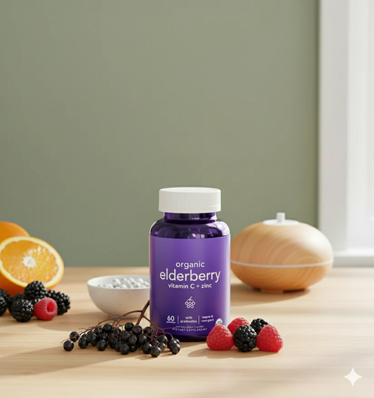 Soft-Chew Elderberry Gummies