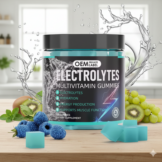 Electrolyte Gummies For Energy Support