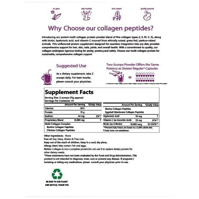 Dr. Ohhira Multi Collagen Peptide Powder