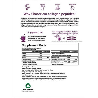 Dr. Ohhira Multi Collagen Peptide Powder