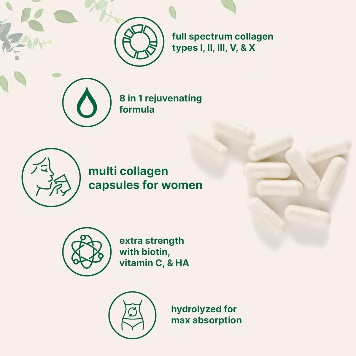 Modern Vitamin + Multi Collagen Capsules